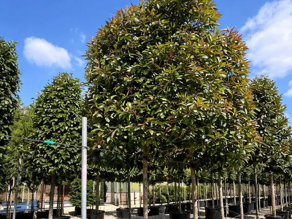 Pleached Photinia Red Robin