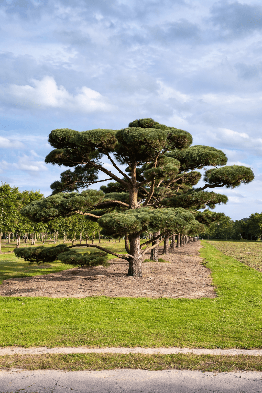 Cloud tree portrait specimen