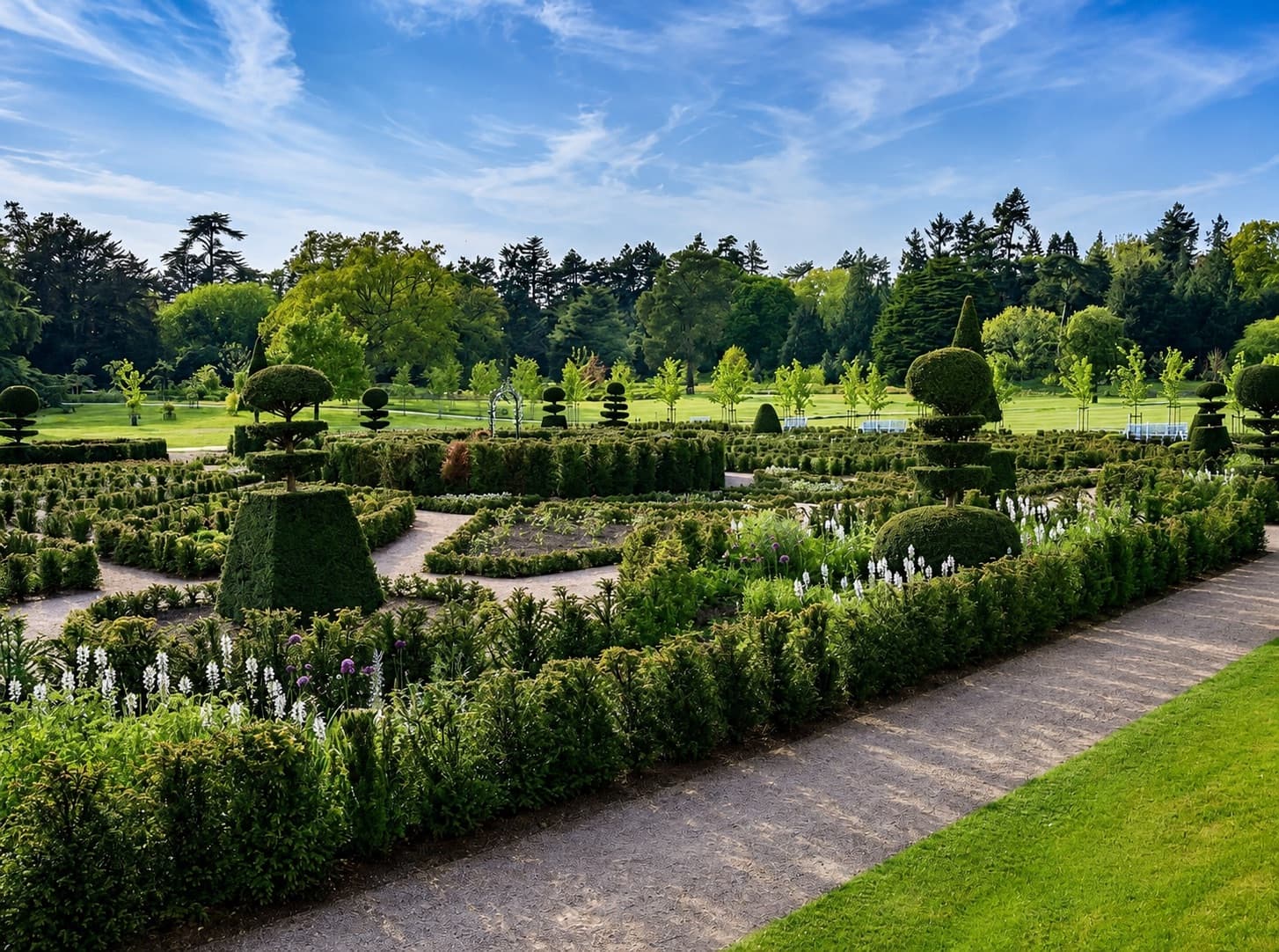 Topiary specimen at nursery